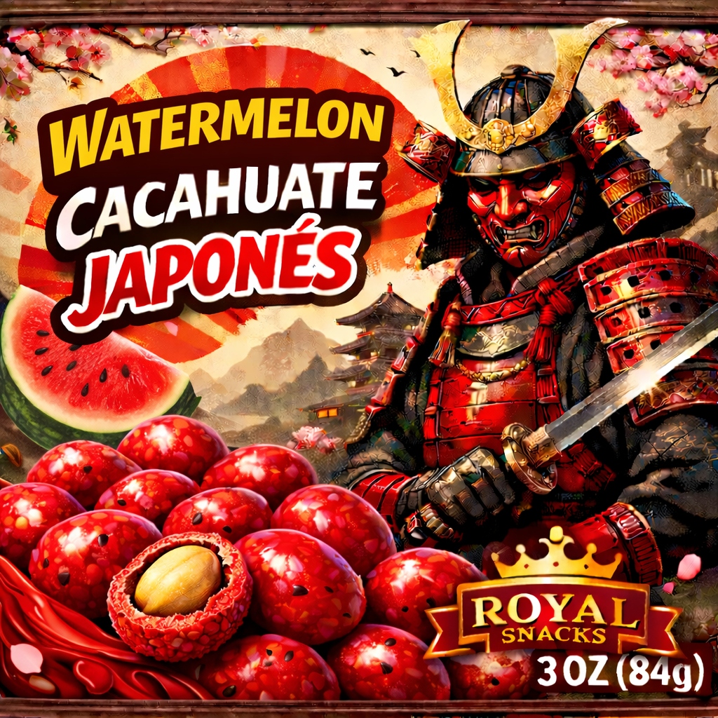 Royal Snacks Watermelon Cacahuate Japonés 3oz — El Paso TX