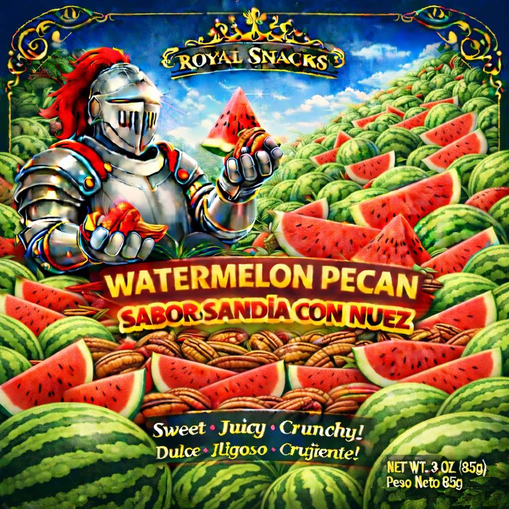 Royal Snacks Watermelon Pecan — Sabor Sandía con Nuez 3oz