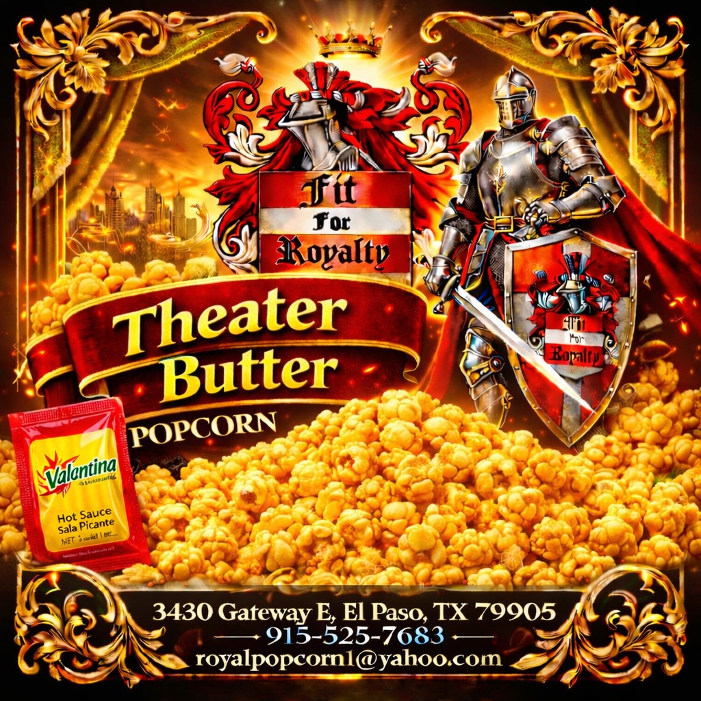 Royal Snacks Theater Butter Popcorn — El Paso TX