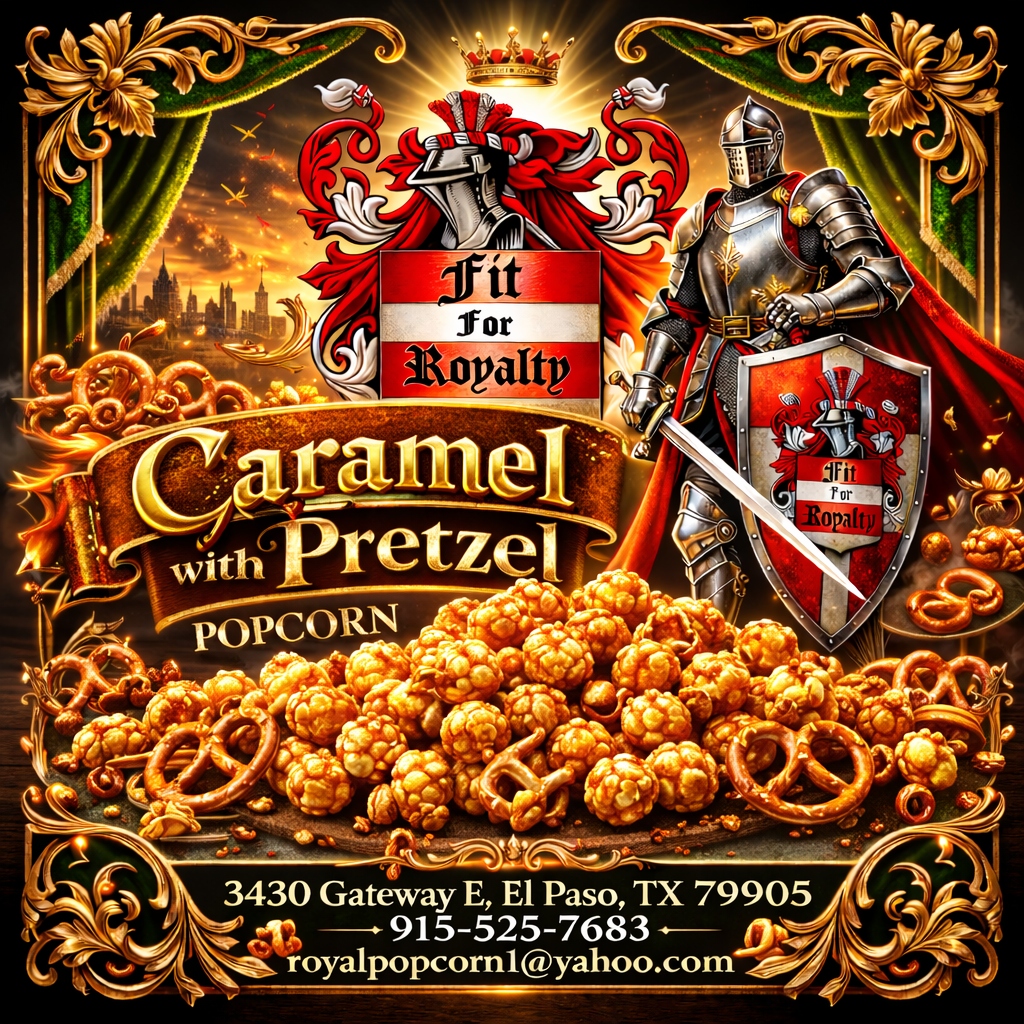 Royal Snacks Caramel with Pretzel Popcorn — El Paso TX