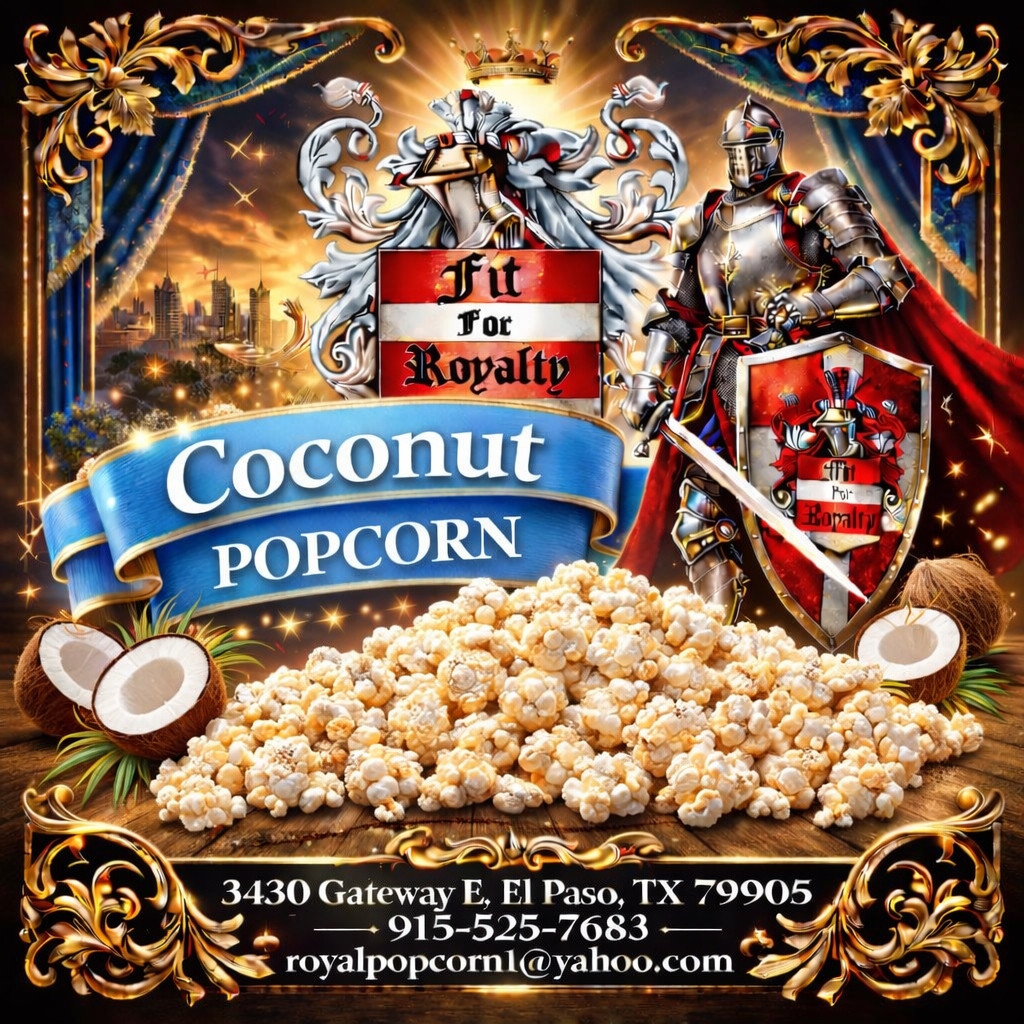 Royal Snacks Coconut Popcorn — El Paso TX