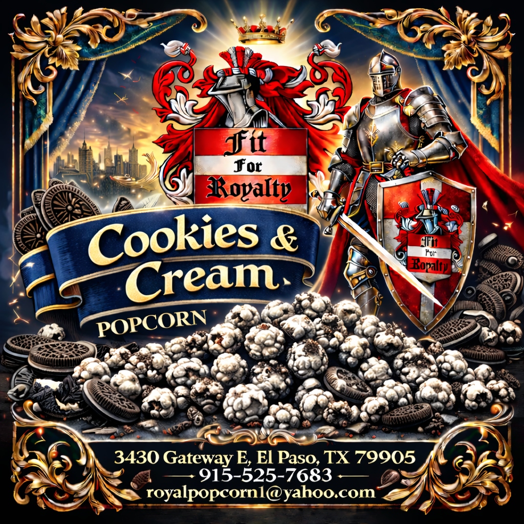 Royal Snacks Cookies and Cream Popcorn — El Paso TX