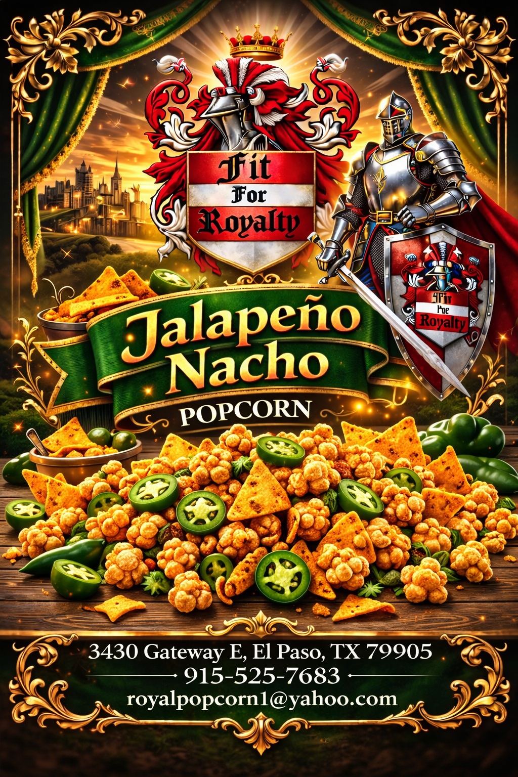 Royal Snacks Jalapeño Popcorn — El Paso TX