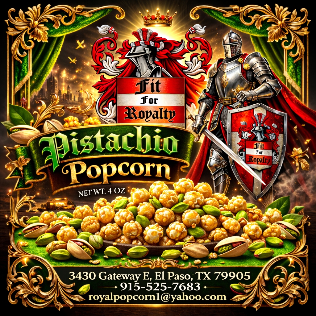Royal Snacks Pistachio Popcorn — El Paso TX
